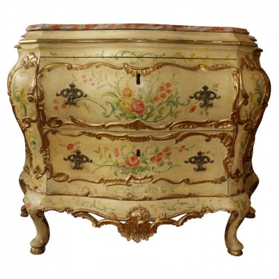 18TH C. ITALIAN PAINTED COMMODE