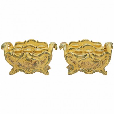 Pair of Early 19th Century Montpellier France Tulipiere