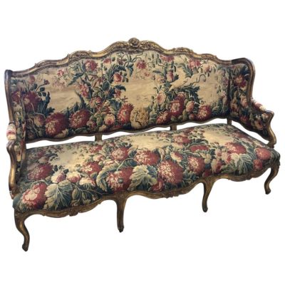 French Aubusson Canape, 18th Century