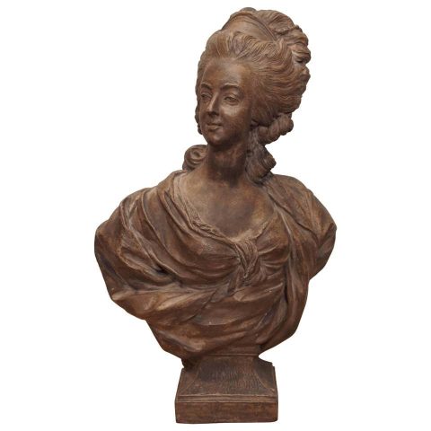 Bust of French Noble Woman