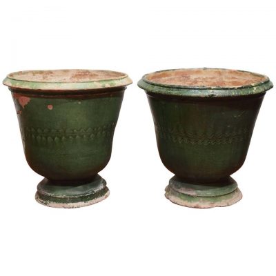 Pair of French Pots from Uzes
