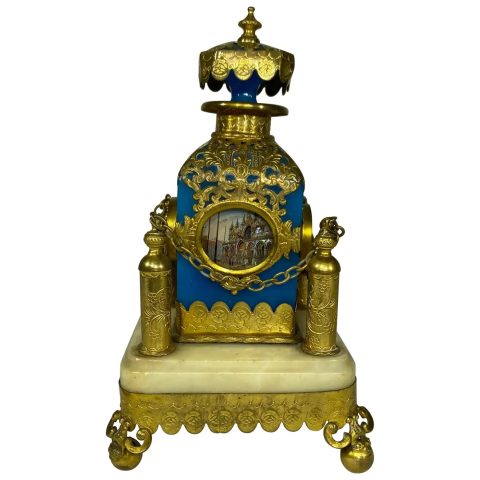 French Opaline Parfume with Gilt Mounts